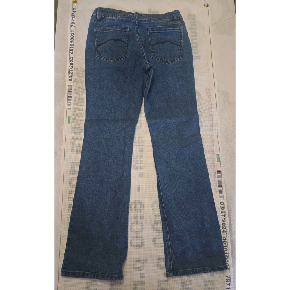 Blue Mountain Jeans Women's Boot Cut 5 Pocket Size 6 Utility Denim 30/31